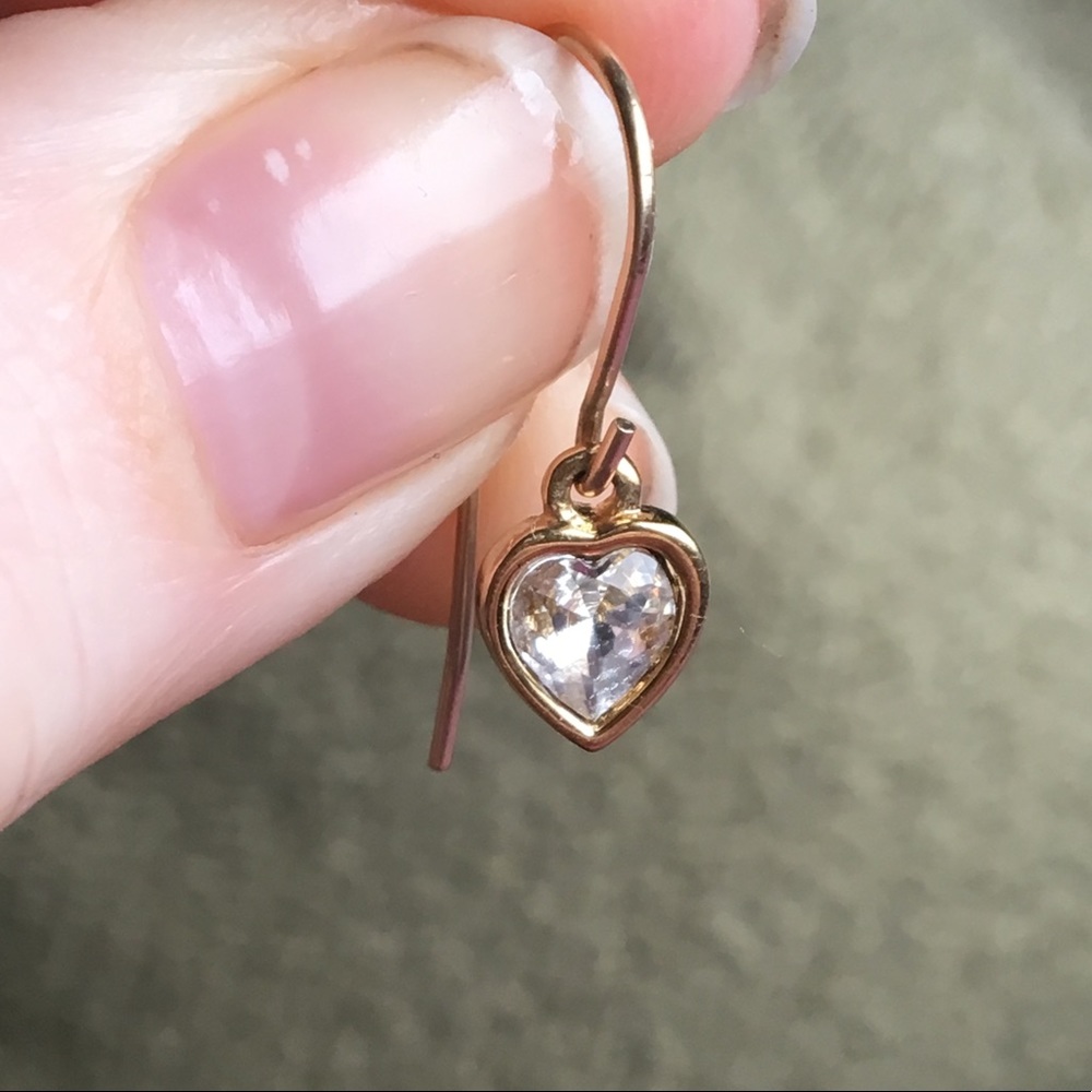 Genuine Swarovski Gold Single Mismatched Earring